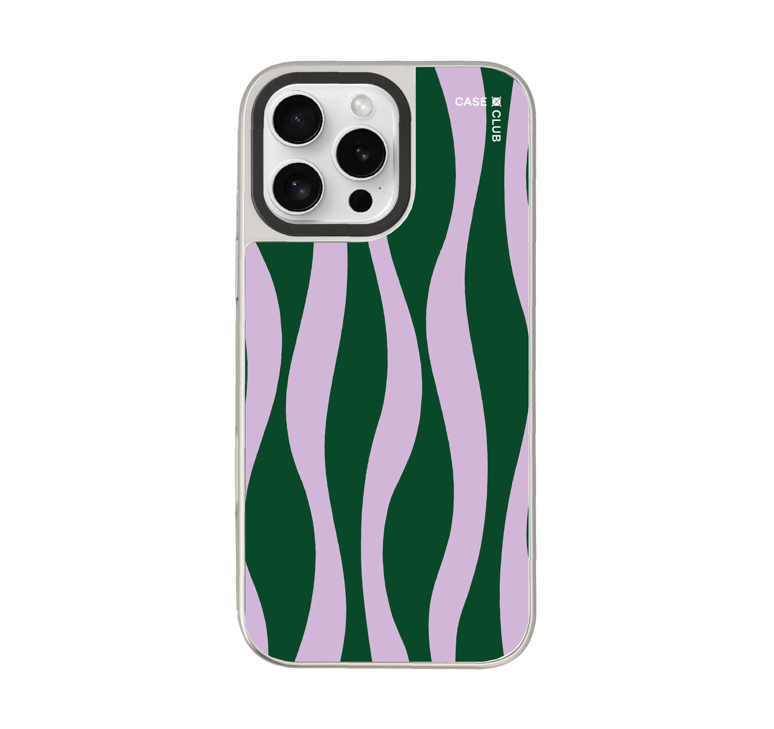 purple & green wavy pattern